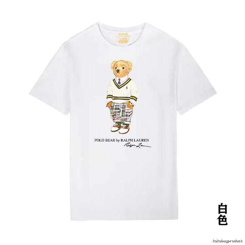 Ralph Lauren Bear White T-shirt