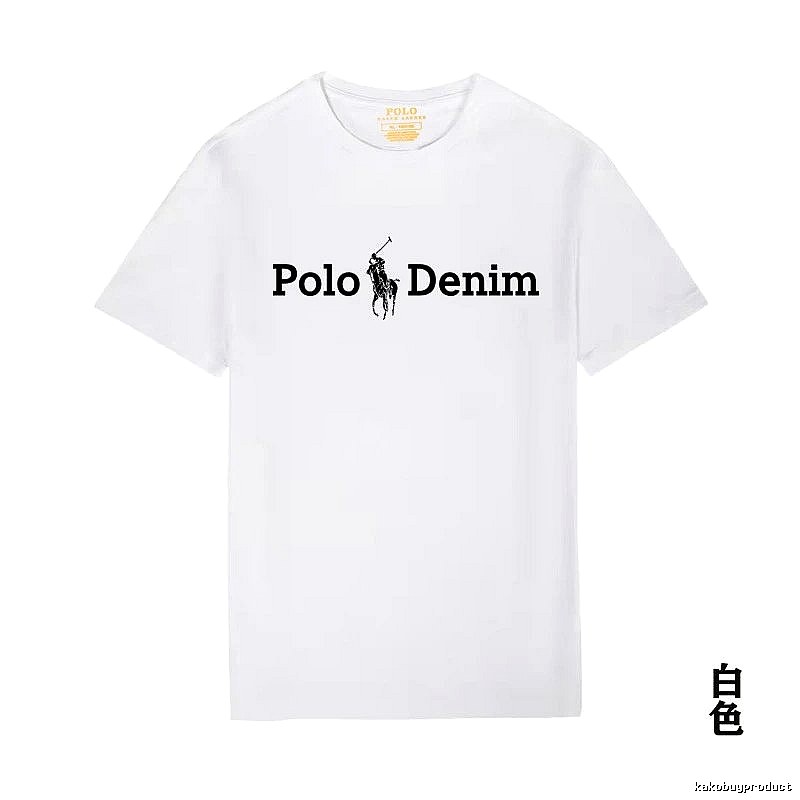 Ralph Lauren Polo Denim White T-shirt
