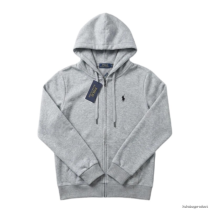 Ralph Lauren POLO series grey hoodie