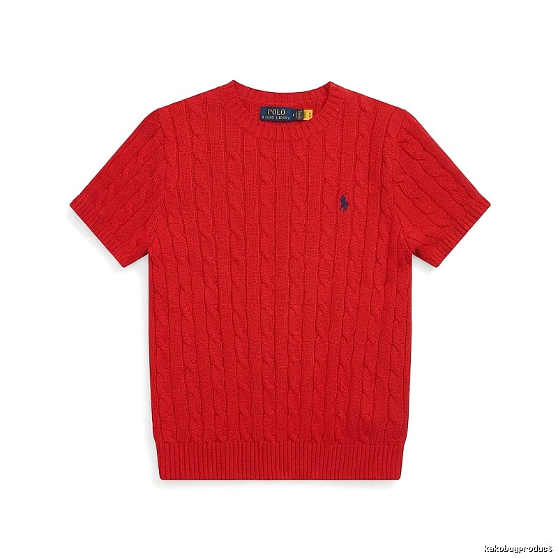 Ralph Lauren Polo Series Red Knitwear