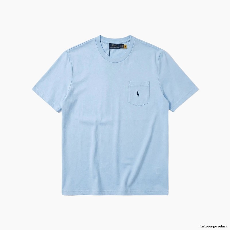 Ralph Lauren Polo simple style light blue T-shirt