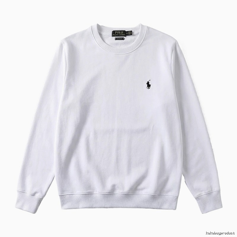 Ralph Lauren Polo Simple White Sweatshirt