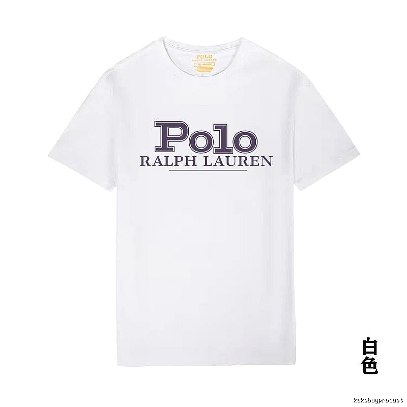 Ralph Lauren Polo-style white T-shirt