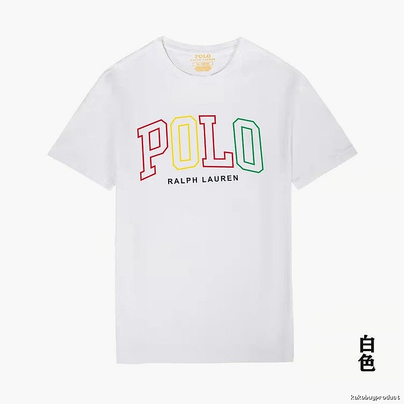 Ralph Lauren Polo-style white T-shirt
