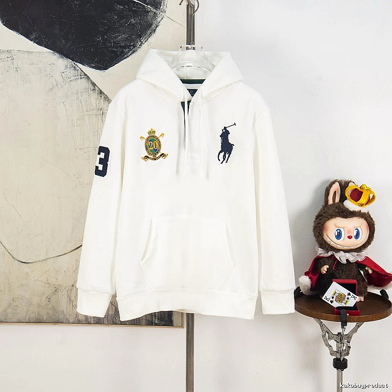 Ralph Lauren Polo Vintage White Sweatshirt