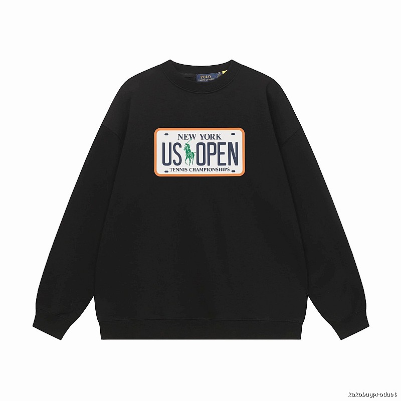 Ralph Lauren US OPEN Black Sweatshirt