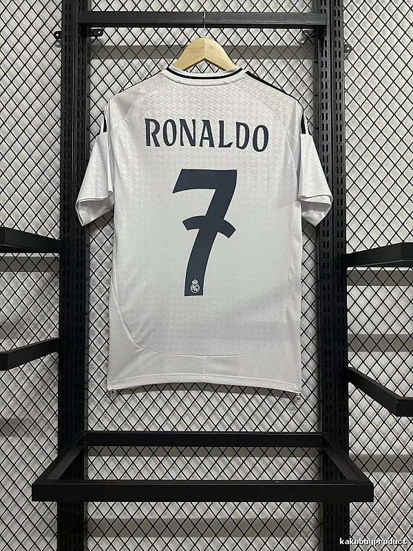 Real Madrid Streetwear Home soccer jersey White Real Madrid with Logo Accent Select Edition