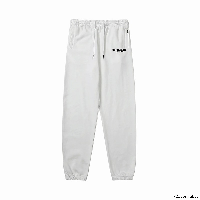 REPRESENT Basic White Sweatpants