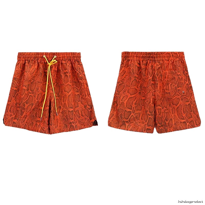 RHUDE Snake Pattern Retro Shorts
