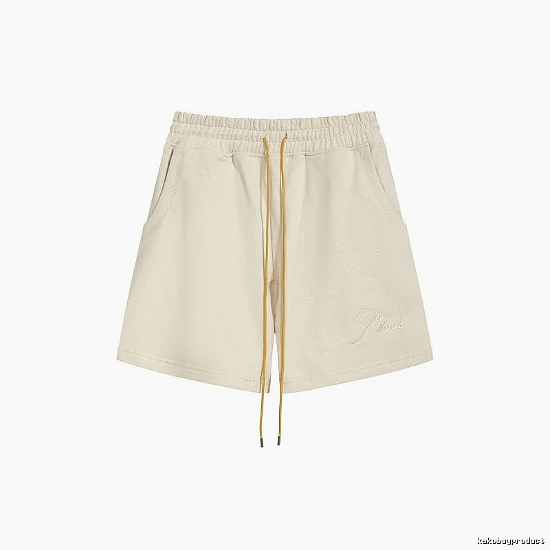 RHUDE's simple and casual style off-white shorts