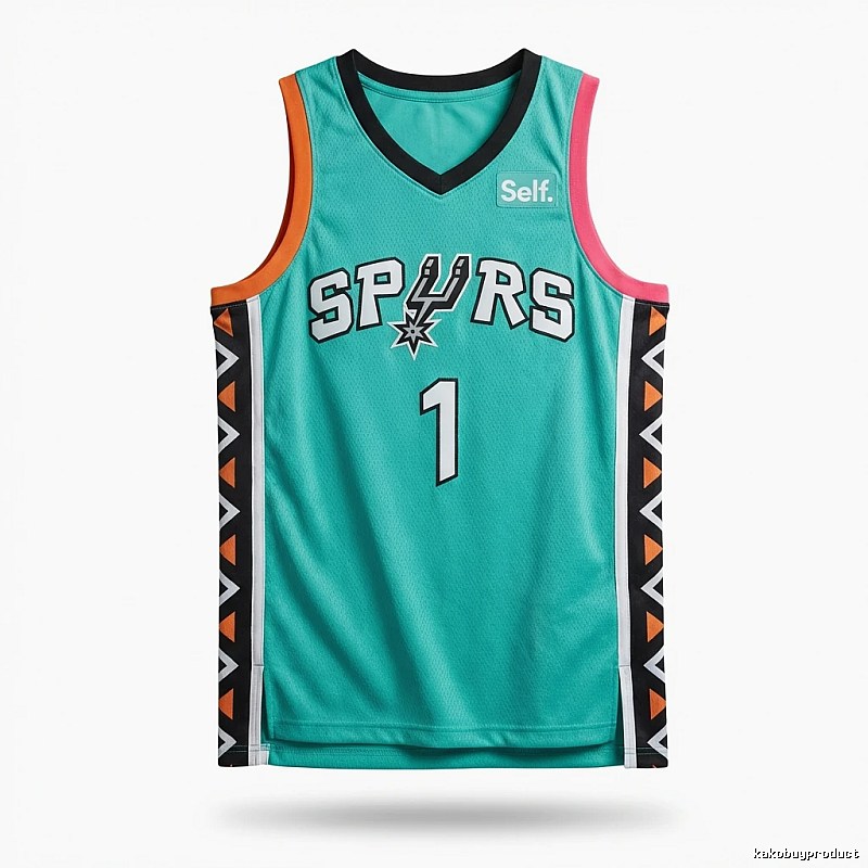 San Antonio Spurs Wembanyama trendy brand jersey
