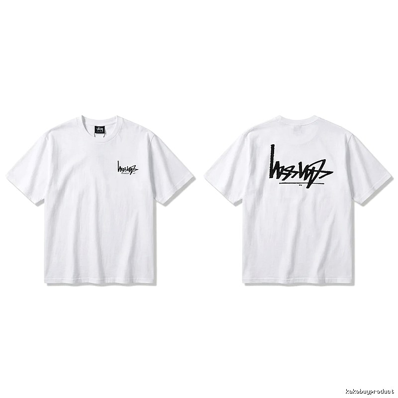 Stussy basic simple white T-shirt