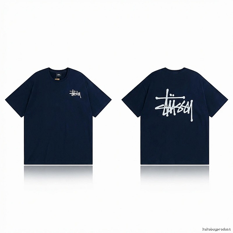 Stussy basic style minimalist T-shirt