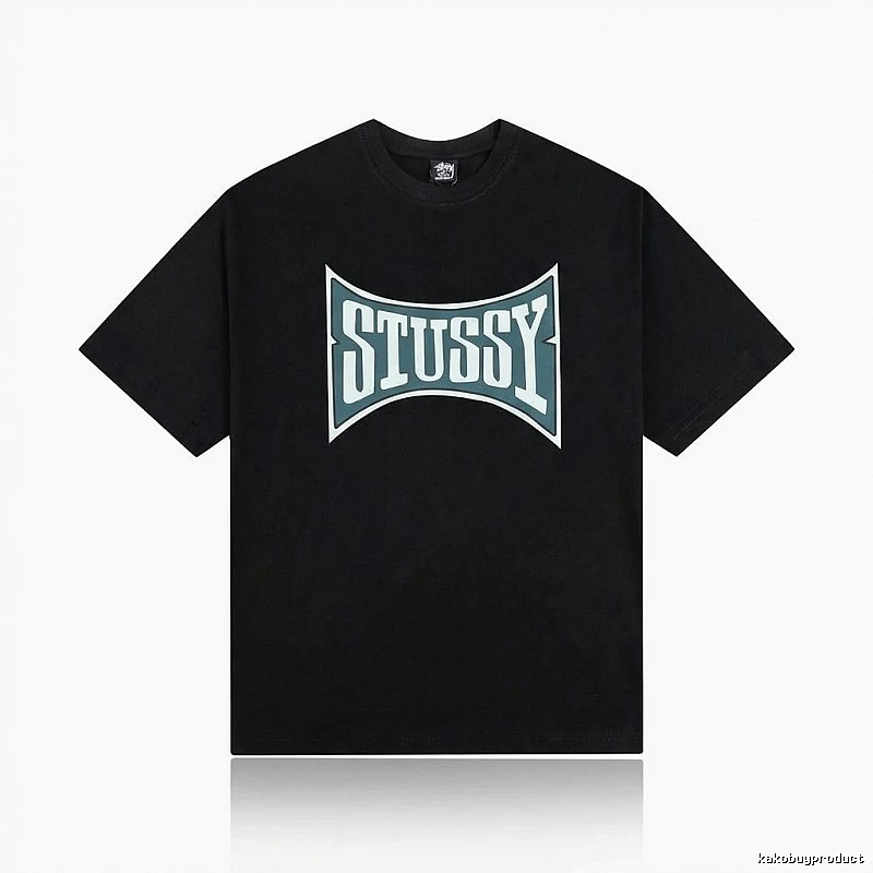 Stussy classic black T-shirt