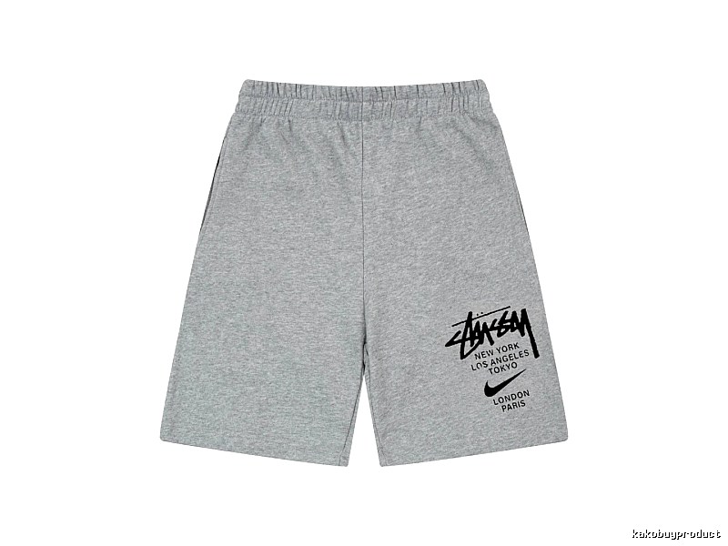 Stussy Co-branded Sporty Grey Shorts