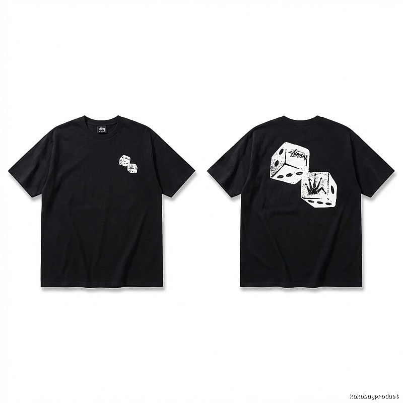 Stussy Dice Series Black T-shirt