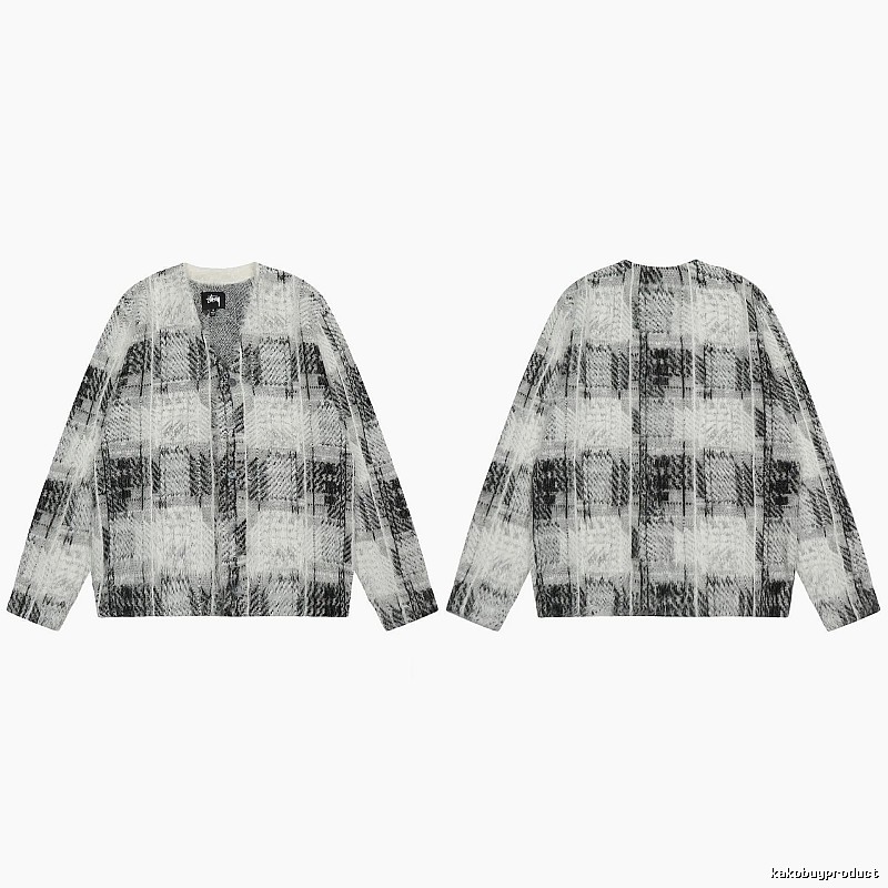 Stussy Gray Swirl Graphic SweatShirt Gift Ready