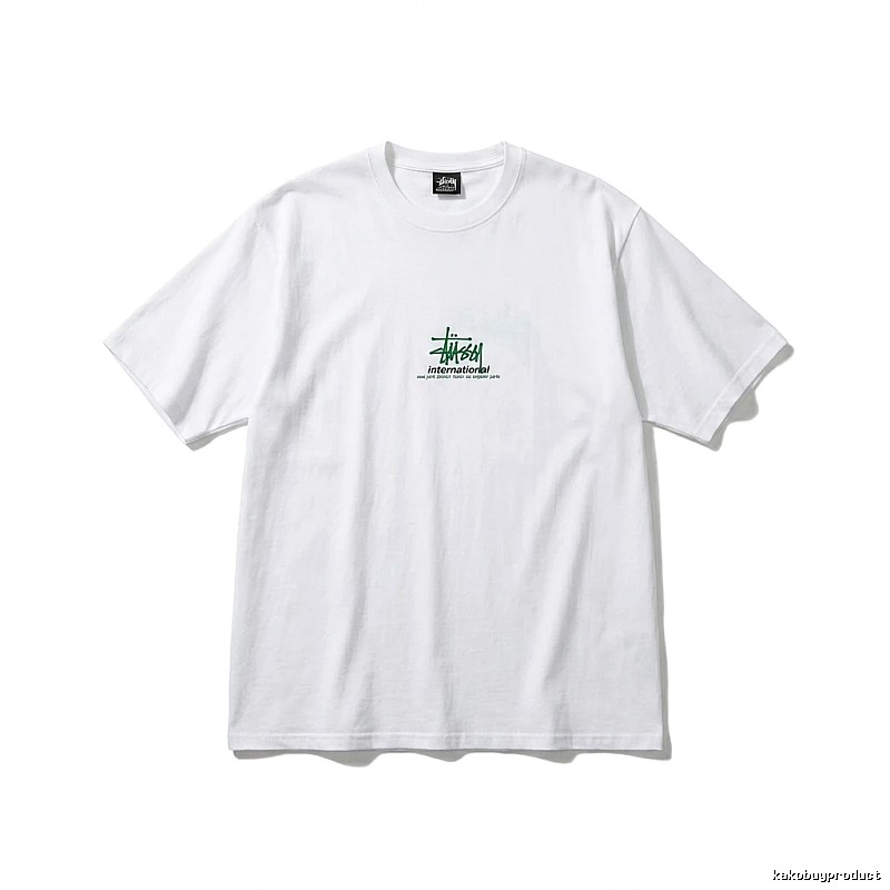 Stussy International Series Simple White T-shirt