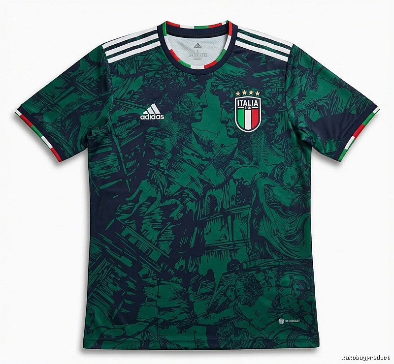 Stussy Italian retro style green T-shirt