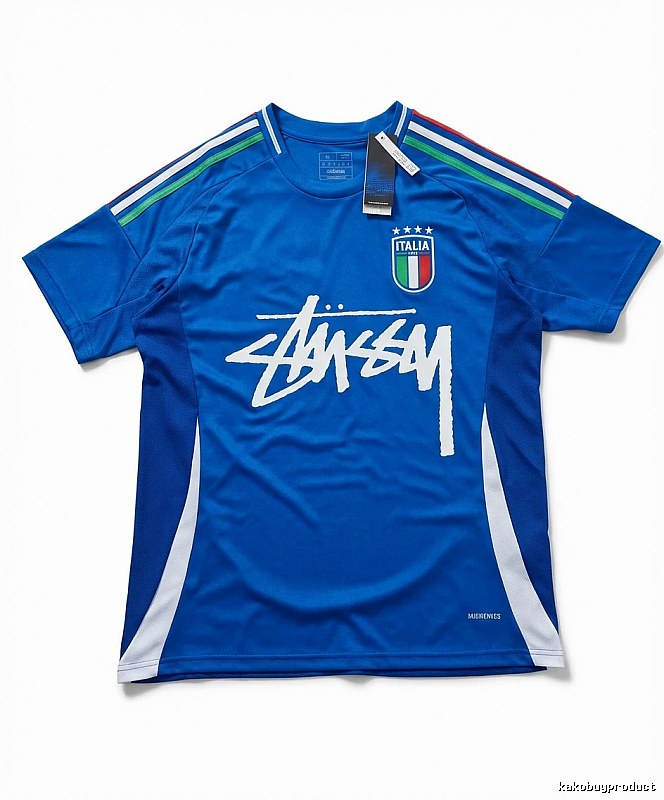 Stussy sporty blue T-shirt