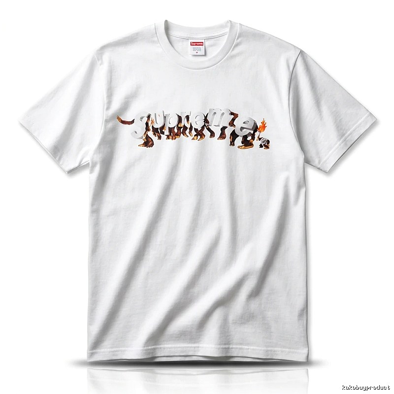 Supreme Animal Print White T-shirt