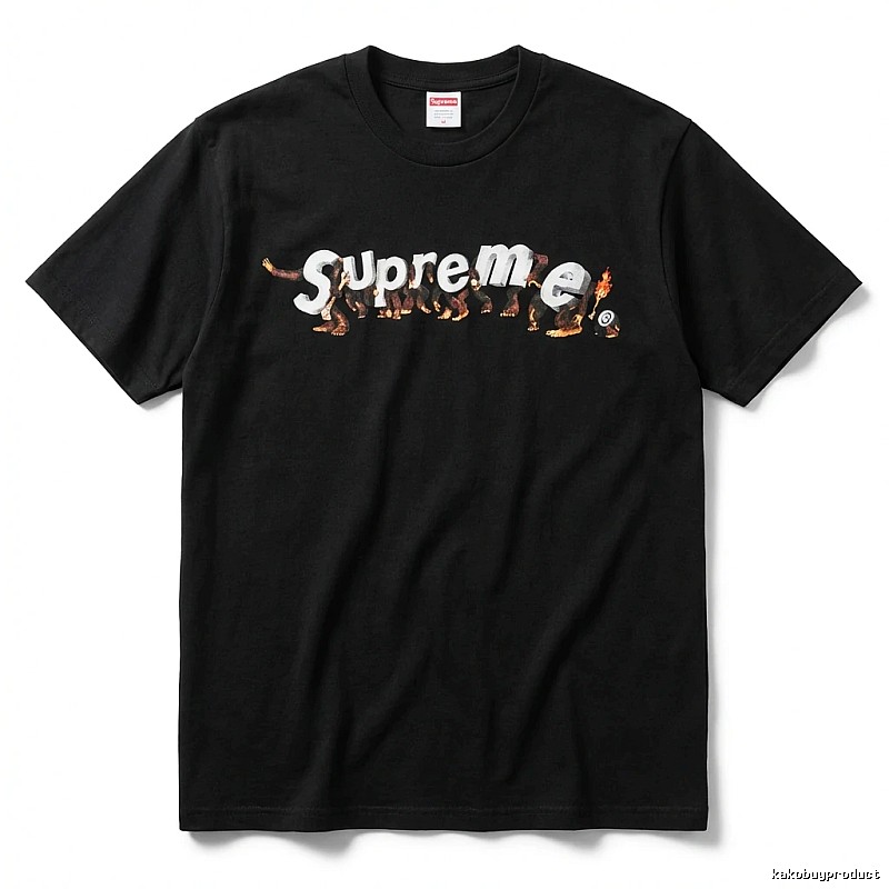 Supreme Ape Series Black T-shirt