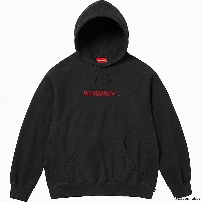Supreme basic simple black sweatshirt