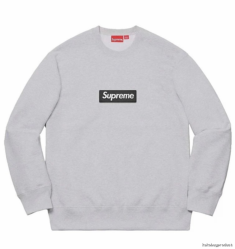 Supreme Classic Logo hoodie Gray Red Oversized with Travel-Friendly Style