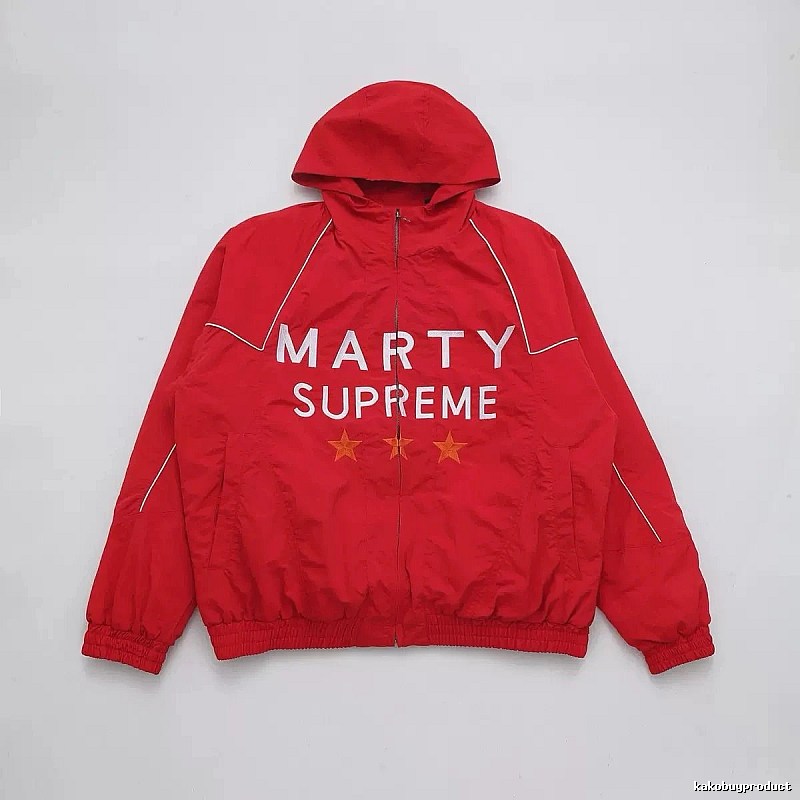 Supreme Marty Stars Red Pullover Hoodie