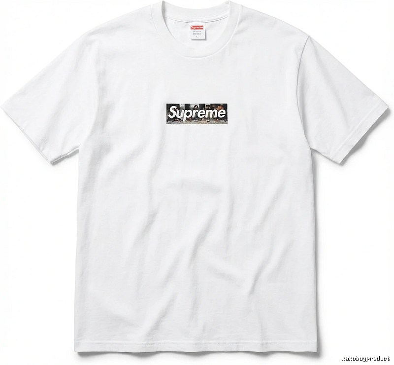 Supreme Retro Style White T-shirt