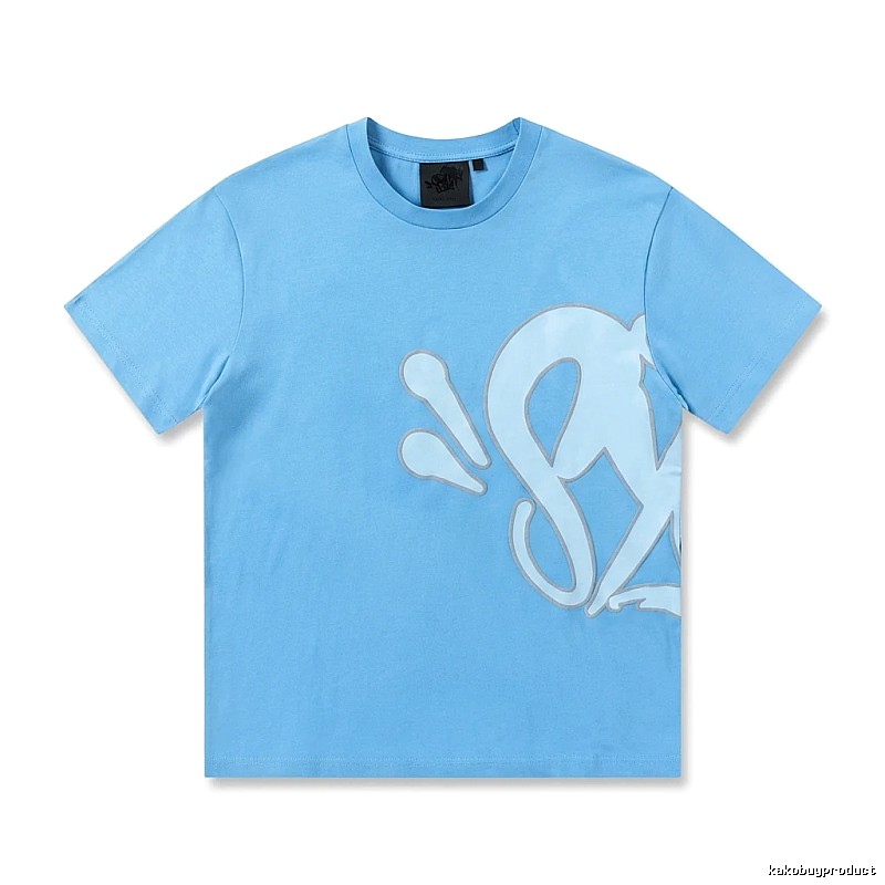 SynaWorld Graffiti Style Blue T-shirt