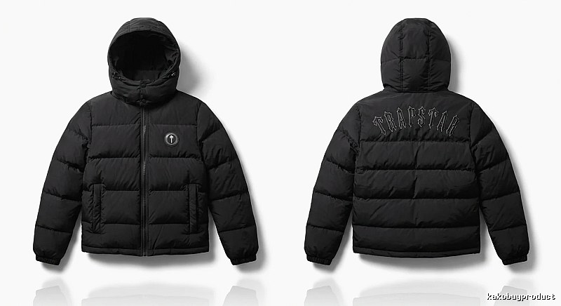 Trapstar Black Trendy and Cool Down Jacket