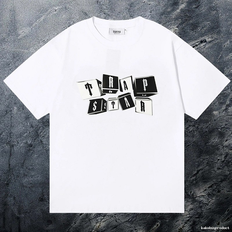 Trapstar Easy Match Keys graphic T-shirt Black White Key for Leisure Wear