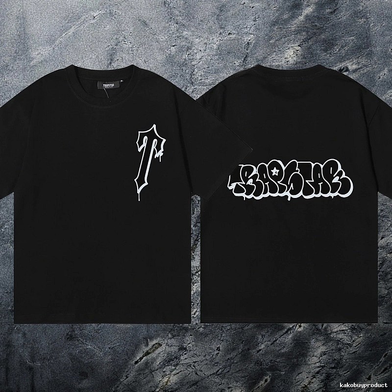 Trapstar Gift Ready Keys graphic T-shirt Black White Key with Fresh Pattern