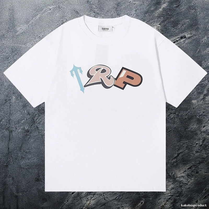 Trapstar Logo Detail Keys graphic T-shirt Black White Key with Relaxed Feel