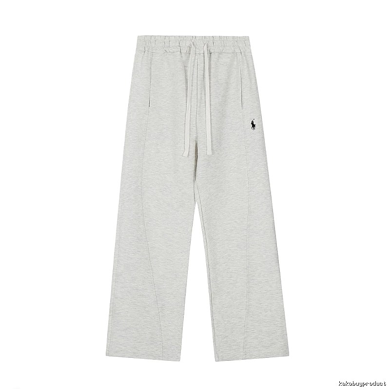 Travel RalphLauren Wide-Leg Sweatpants with small pony mark and relaxed drawstring waist