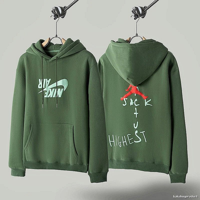 Travis Scott Classic Graphic hoodie Green Printed Graphics for Daily Styling