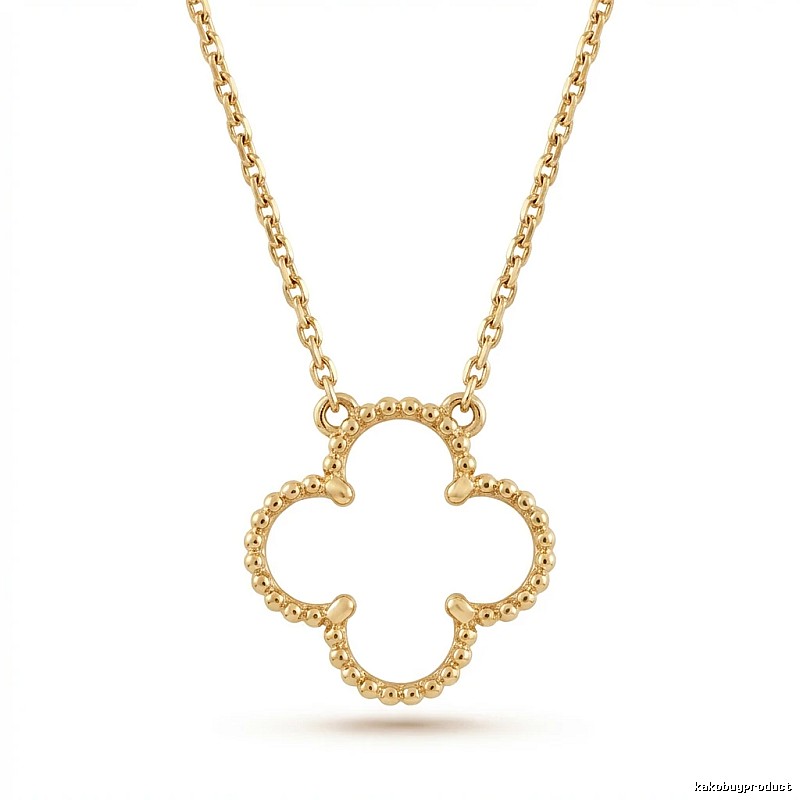Van Cleef & Arpels Four-leaf Clover Gold Necklace