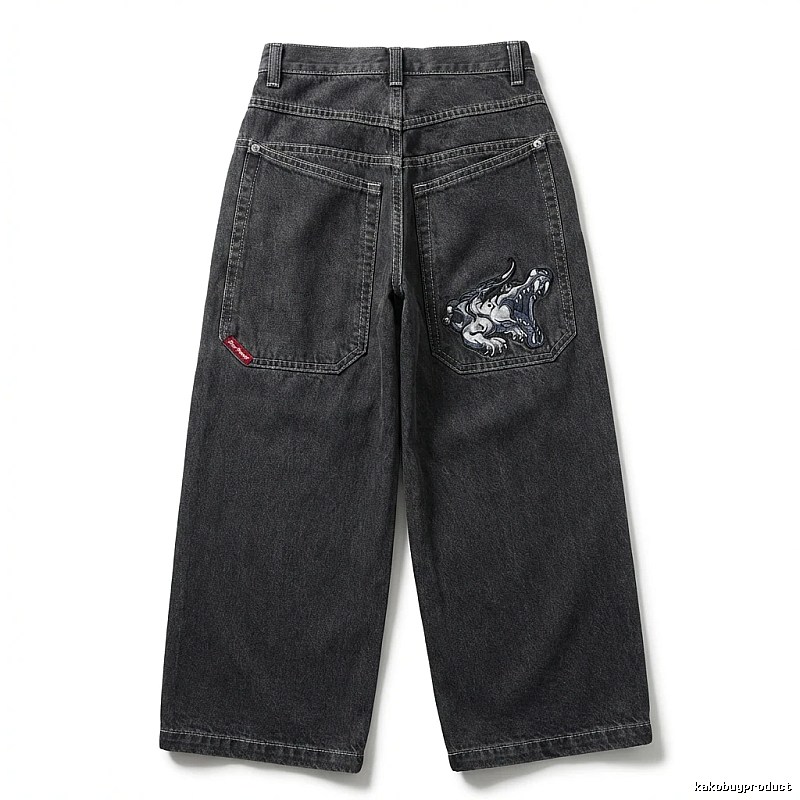Y2K dark style jeans