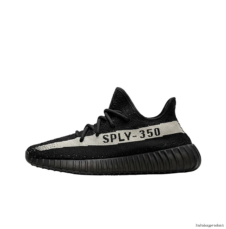Yeezy 350 Black and White Trendy Sports Shoes